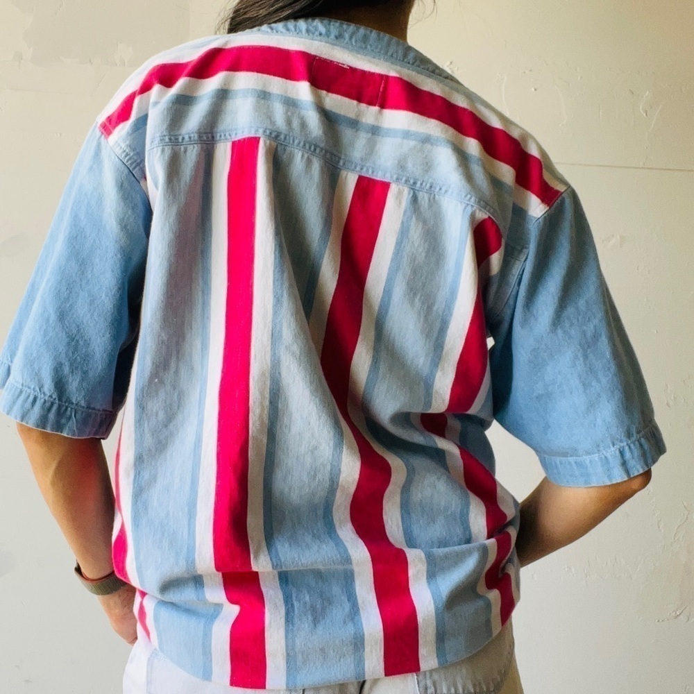 Vintage Striped Button Down - Picture 7 of 7